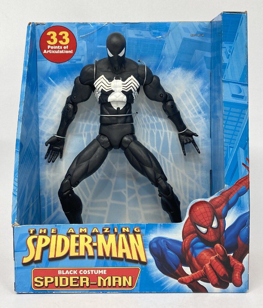TOYBIZ (ACTION FIGURE) SPIDER MAN / BLACK COSTUME 12インチ TOYBIZ (ACTION FIGURE) SPIDER MAN / BLACK COSTUME 12インチ