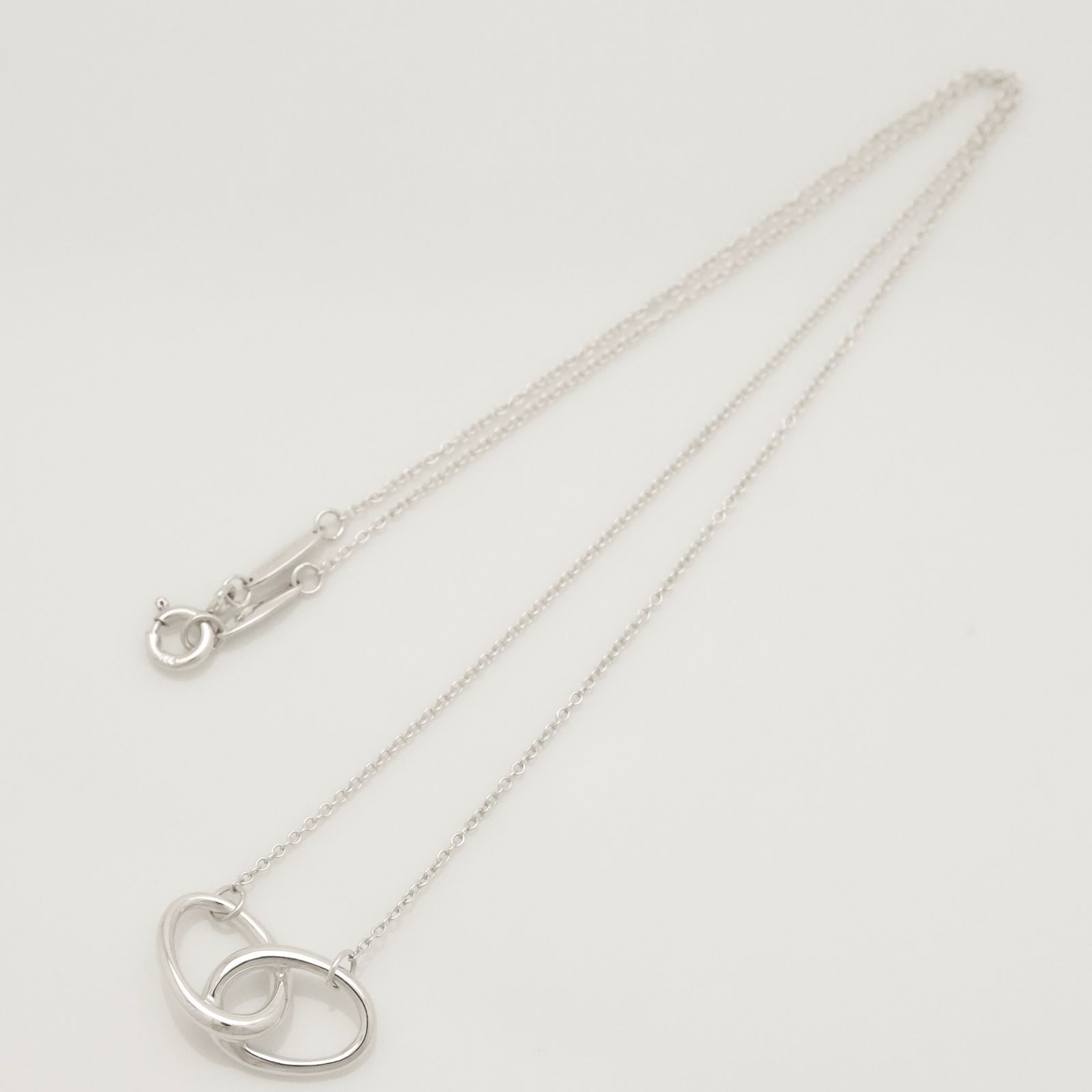 美品】ティファニー TIFFANY&Co. ダブル ループ エルサ
