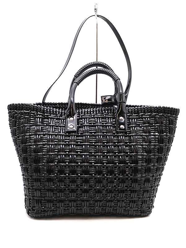 BALENCIAGA バレンシアガ BISTRO S ビストロ エナメル 2WAY