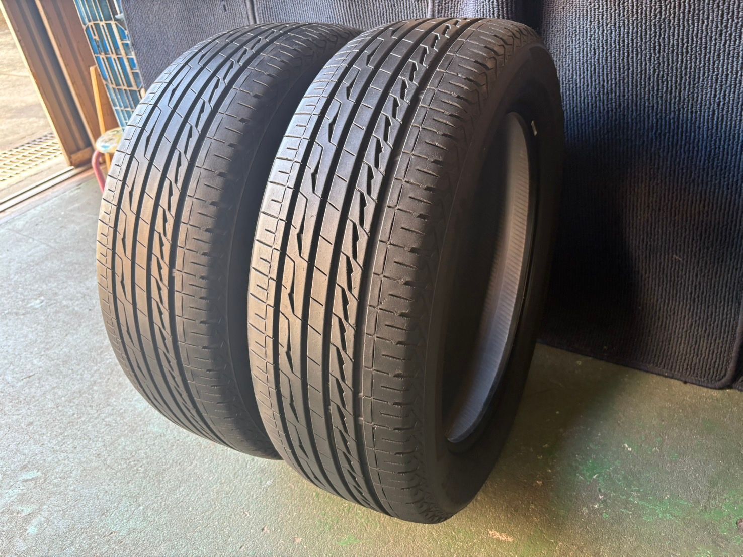 製造 溝6.5 7分山 BRIDGESTONE ALENZA LX100 2本 225 55R19 ASP3254