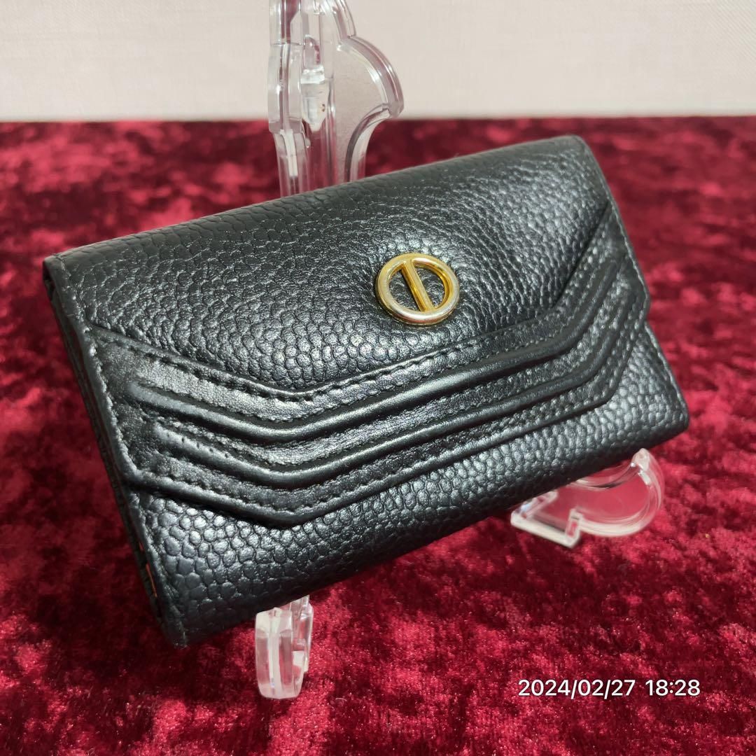 コリアグランドセール 2025 美品✨】Christian Dior ディオール レザー キーケース 小物