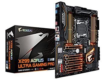 【-非常に良い】 GIGABYTE X299 AORUS Ultra Gaming Pro (intel LGA 2066 Core i9/ATX/3 M.2/フロントu0026リアUSB 3.1 Type C/ RGB Fusion/マザーボード)