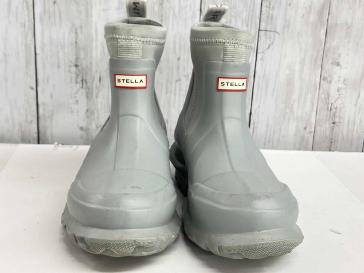 STELLA McCARTNEY×HUNTER レインブーツ UK7 STELLA McCARTNEY×HUNTER ショートブーツ ステラマッカートニー