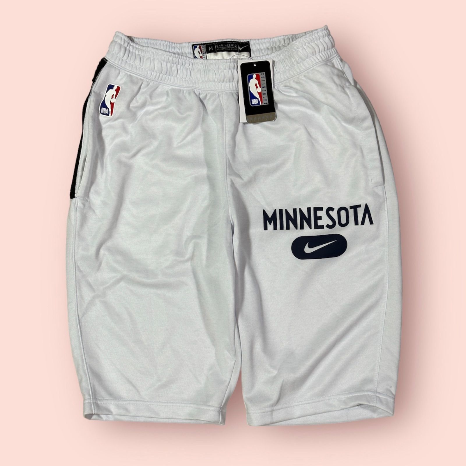 ミネソタ・ティンバーウルブズ NBAプラクティスハーフパンツ選手支給品