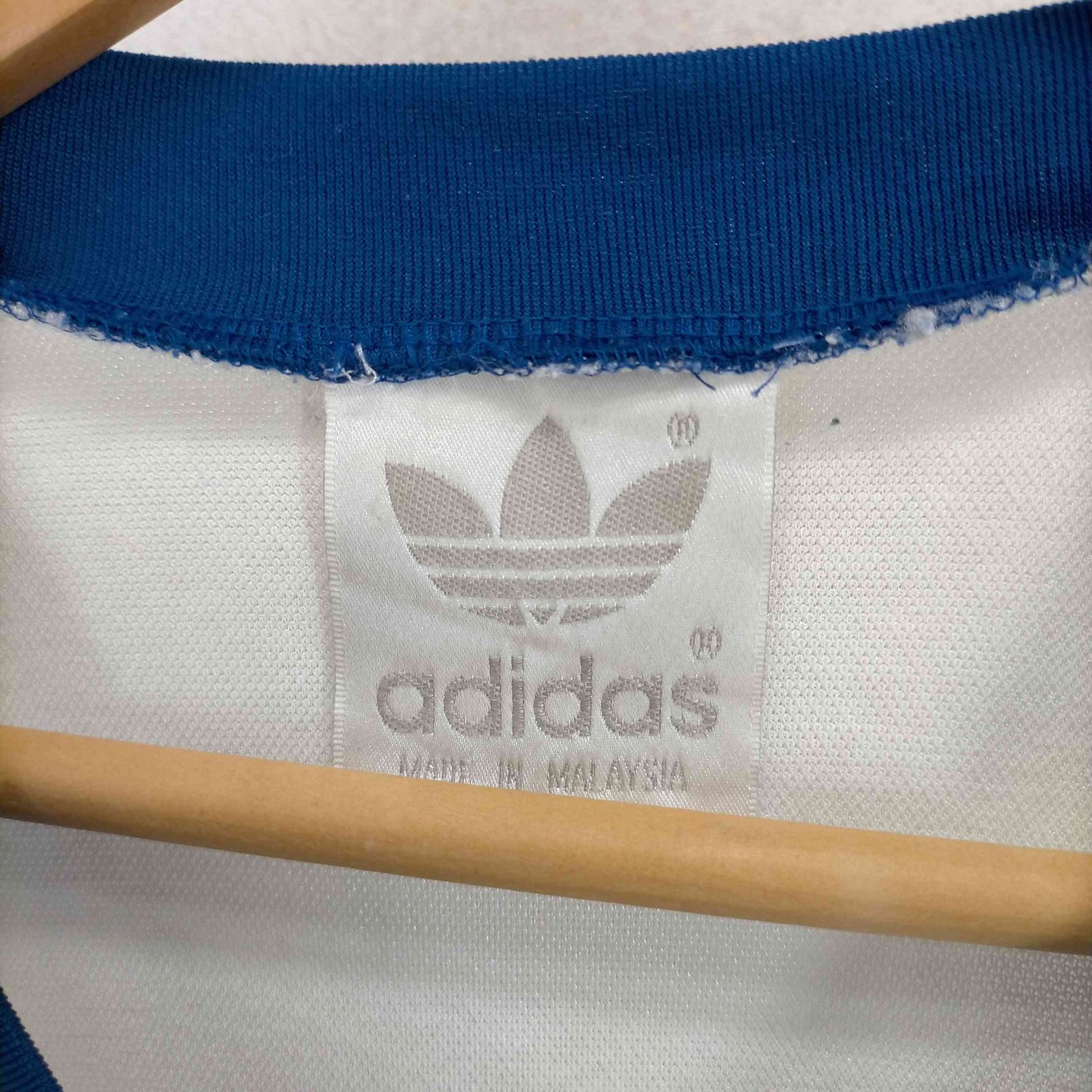 アディダス adidas 90s 銀タグ MADE IN MALAYSIA フロントトレフォイル