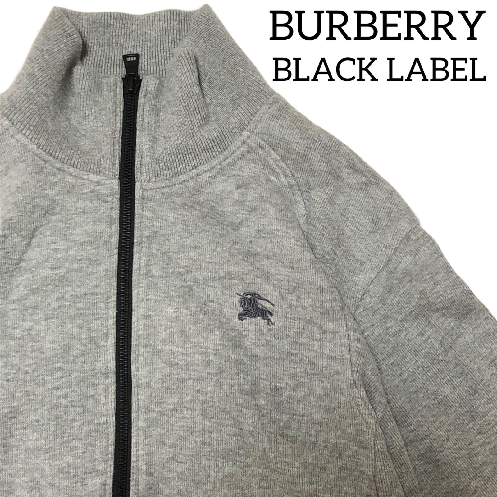 BURBERRY BLACL LABEL バーバリーブラックレーベル ジップアップ