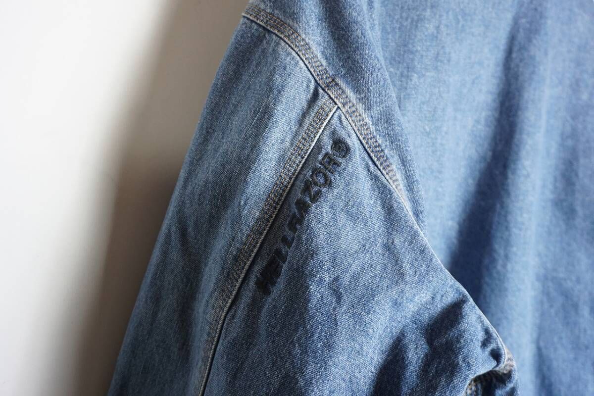 Hellrazor ダークデニムジャケット HELLRAZOR BLOCK DENIM JACKET | STEEZ CREATIVE