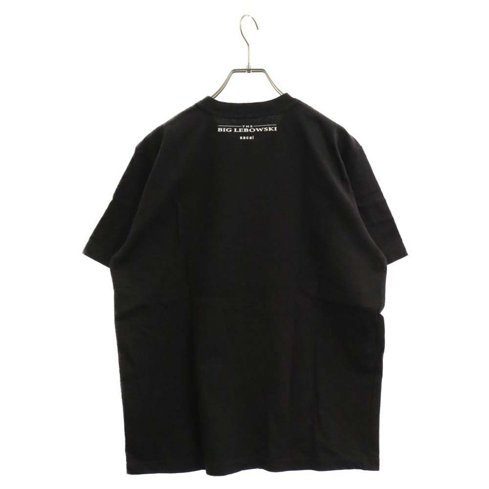 美品✨sacai luck サカイラック レースTシャツブラック サイズ2 Sacai (サカイ) 20SS THE BIG LEBOWSKI フロントグラフィック