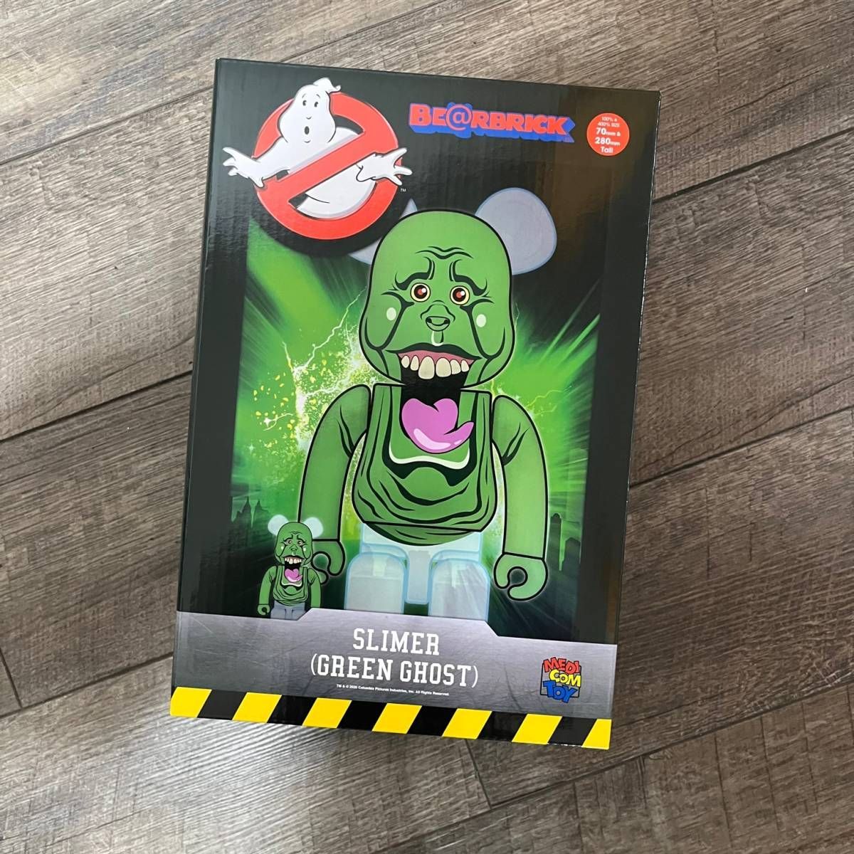 BE@RBRICK SLIMER GREEN GHOST 100%&400% - 買取MOTTOメルカリshops