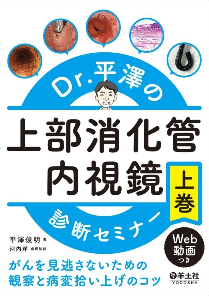 〇裁断済 Dr.平澤の上部消化管内視鏡 上下巻 ２冊セット Dr.平澤の上部消化管内視鏡診断セミナー 上巻?がんを見逃さない