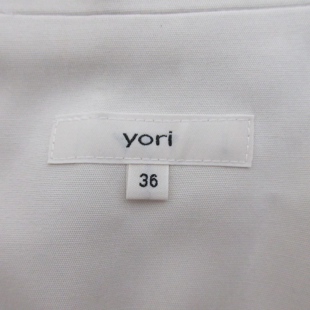 美品　ヨリyori バックギャザーテーラージャケット yori ヨリ バックギャザーテーラージャケット テーラー