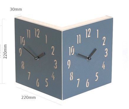 コーナー時計(Big)ヘリテージブルー／ConerBigHeritageBlue コーナー時計(Big)ヘリテージブルー／ConerBigHeritageBlue - メルカリ