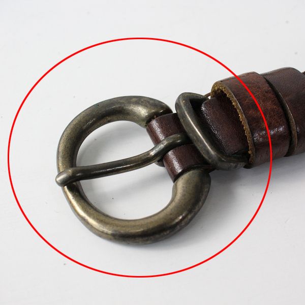 Pal'las Palace パラスパレス レザーベルト/ブラウン 牛革