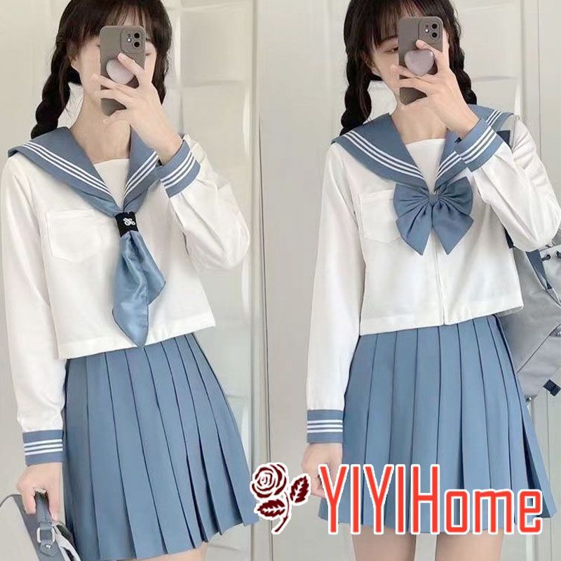制服　コスプレ　L-LLサイズ : [SCGEHA] セーラー服 コスプレ 大きいサイズ 半袖 グレー 女子高生 制服 学生服 女子高校生 JK 衣装 仮装  コスチューム 風船２個付き（M） : ホビー