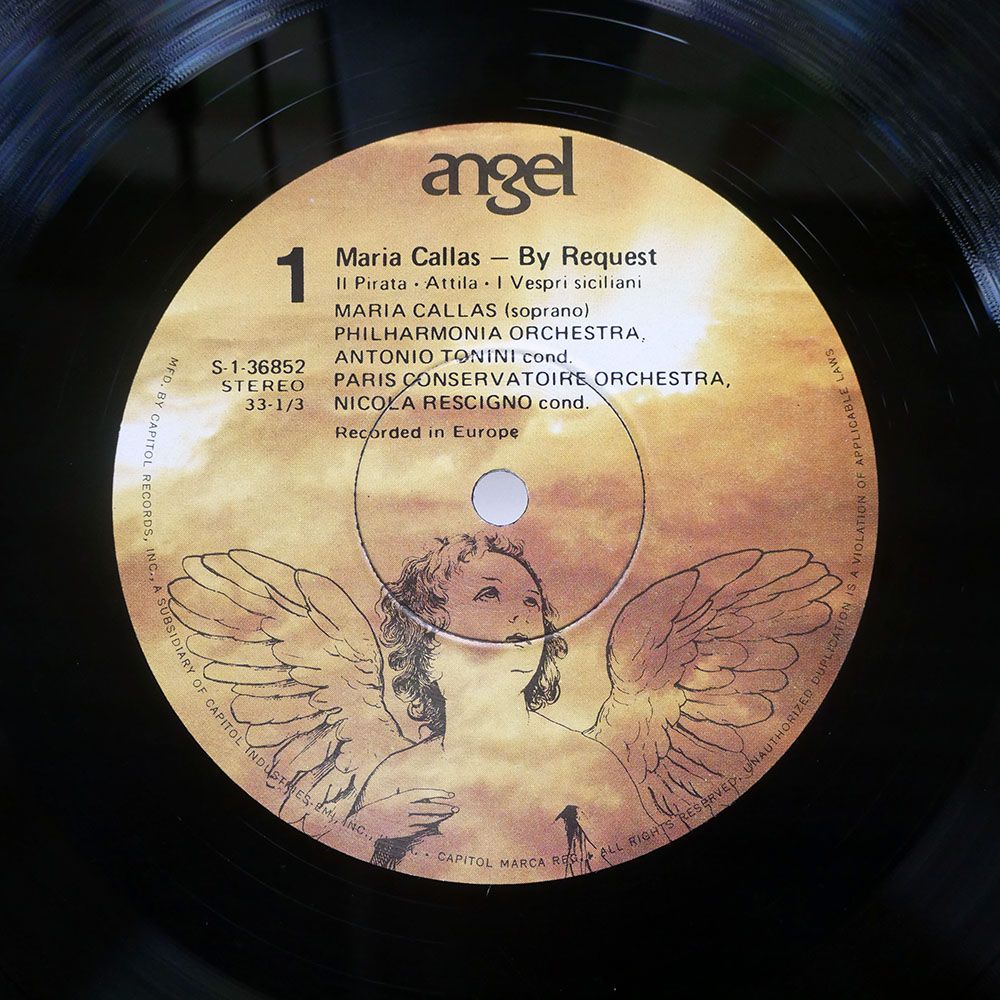 ★ＵＳオリジナル盤★『Ａ＆Ｍレーベル、フオーキー・フリーソウル』名盤２枚セット 米 US盤 マリアカラス/ベッリーニ 海賊 /ANGEL S36852 LP - メルカリ