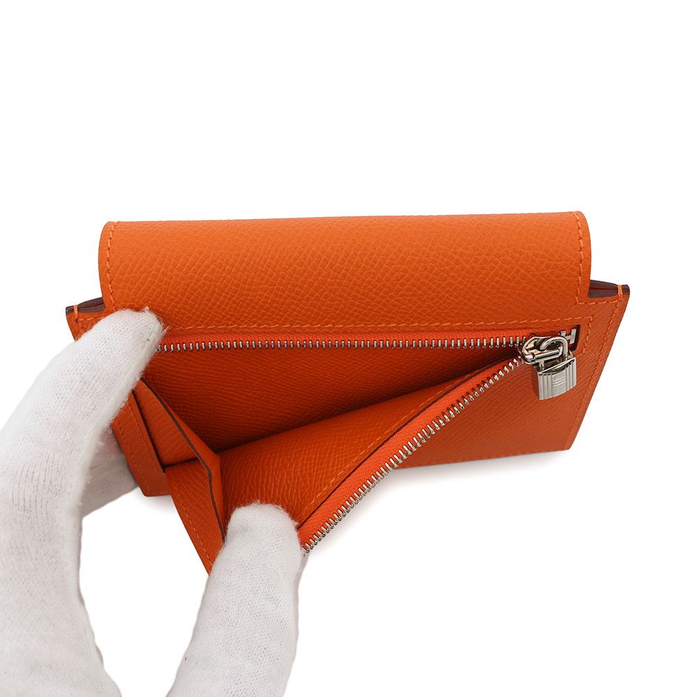エルメス 財布 ケリーポケット コンパクト フー/シルバー金具 エプソン  