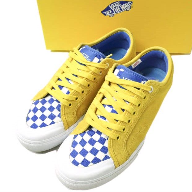 MIN-NANO x VANS ミンナノ バンズ 別注 BILLY'S ENT限定 V367CF MN US10(28cm) YELLOW/BLUE スニーカー シューズ g18816