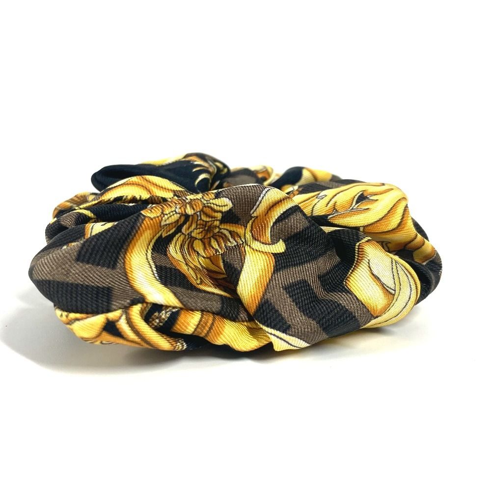 美品 FENDACE シュシュ FENDI フェンディ シュシュ フェンダーチェ FENDACE シルク