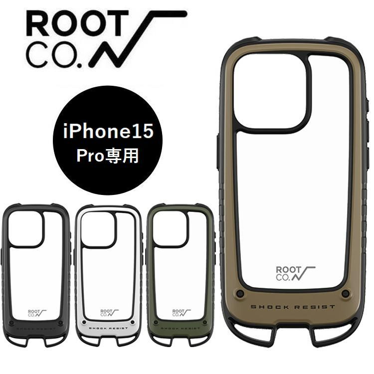 ROOT CO. ルートコー iPhone13 ケース カーキ 未使用 - スマホアクセサリー