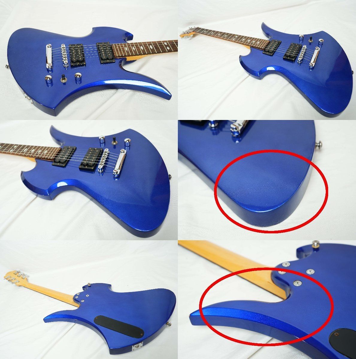 ☆B.C.Rich☆Mockinbird 360JE メタリックブルー モッキンバード