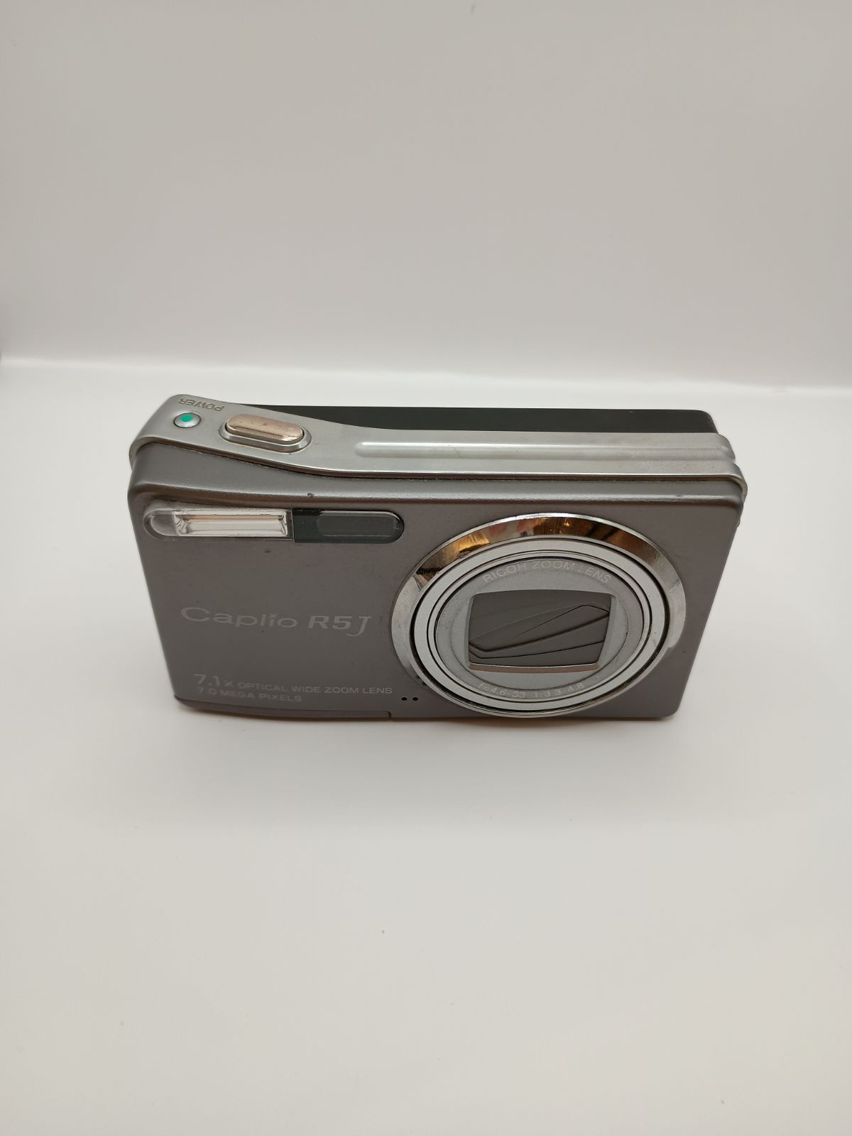美動作品　RICOH Caplio R5J デジカメ 中古】RICOH リコー Caplio R5J アースブラウン コンパクト