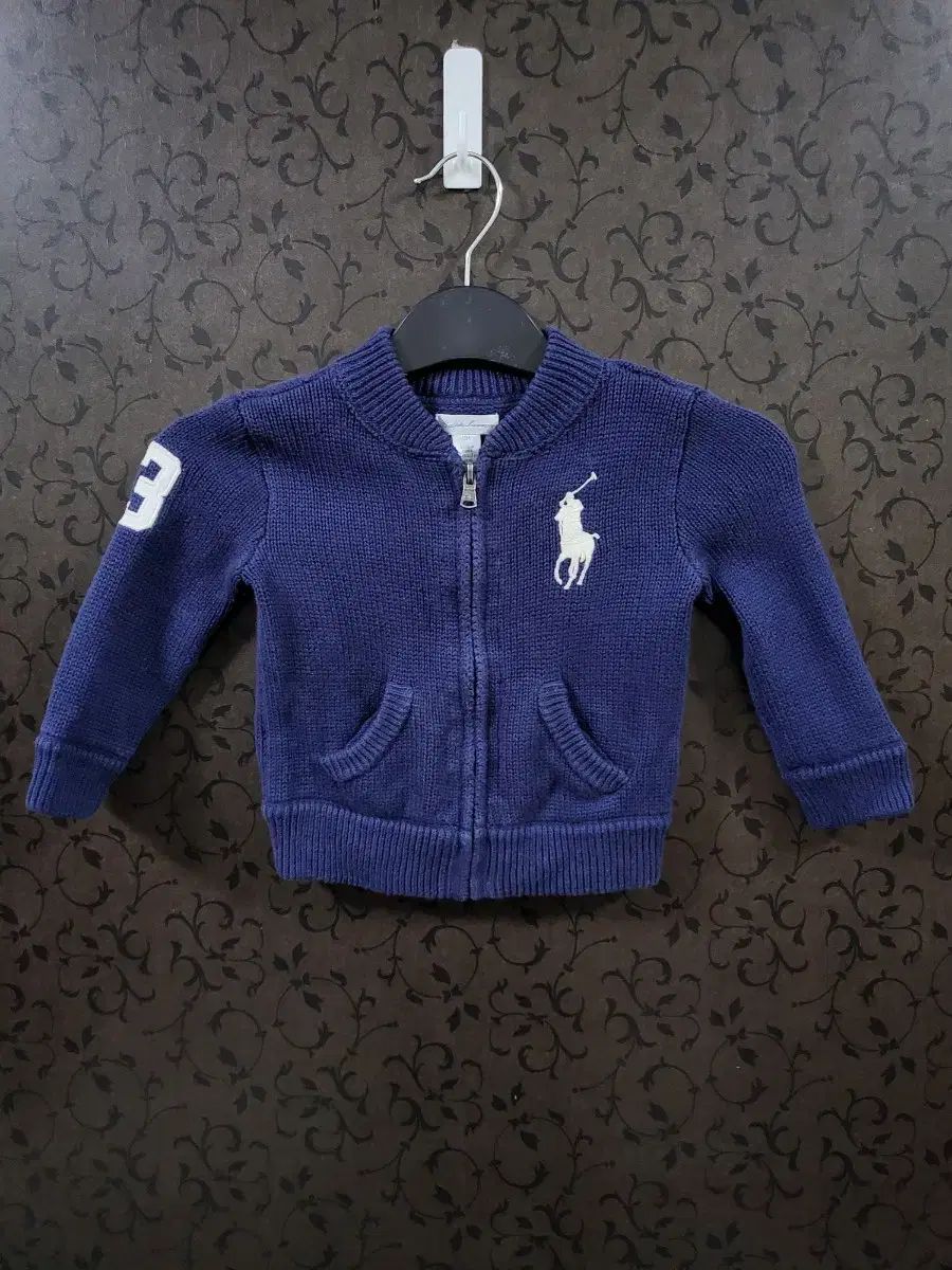 POLO RALPH LAUREN(ポロラルフローレン) キッズ ジップアップニット 18M 7191