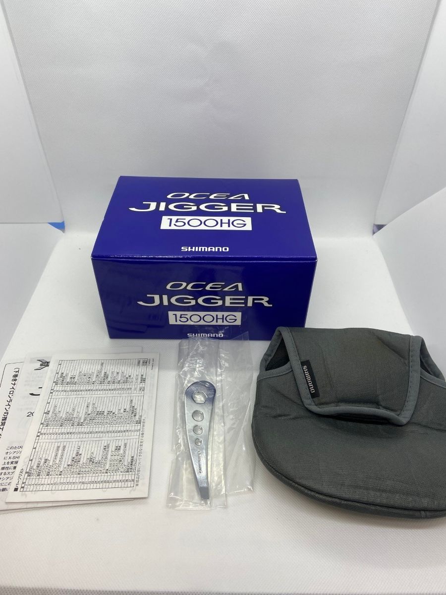 ΨΨSHIMANO シマノ ベイトリール 11オシアジガー 1500HG 箱付 02745