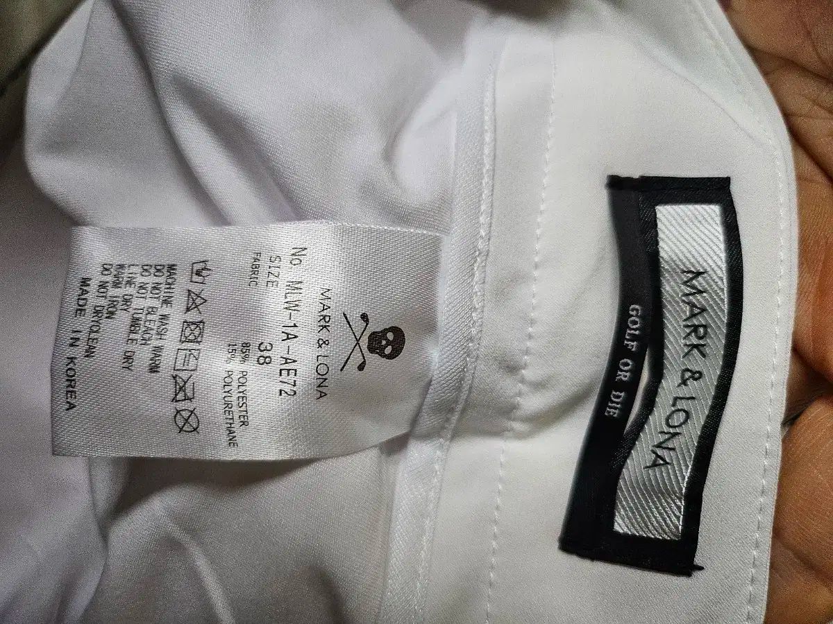 MARK 人気 & LONA(マークアンドロナ) ゴルフスカート 28 インチ 38 サイズ