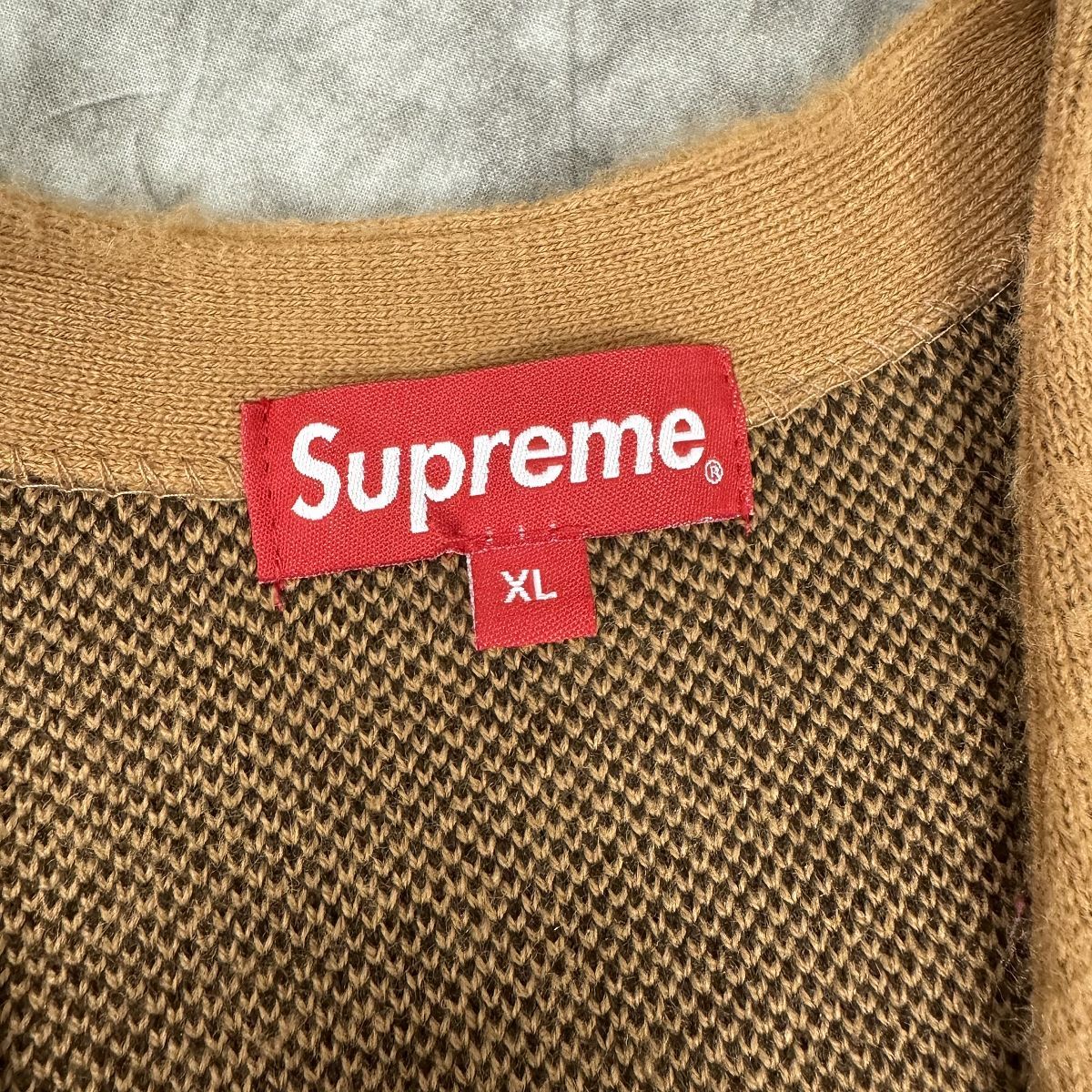 Supreme/シュプリーム【21SS】Brushed Checkerboard Cardigan