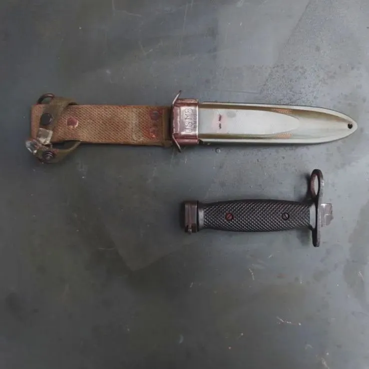 【米軍実物】ベトナム戦争 M7 切断合法品 BOC社製 バヨネット ナム戦 米軍実物】ベトナム戦争 M7 切断合法品 BOC社製 バヨネット ナム