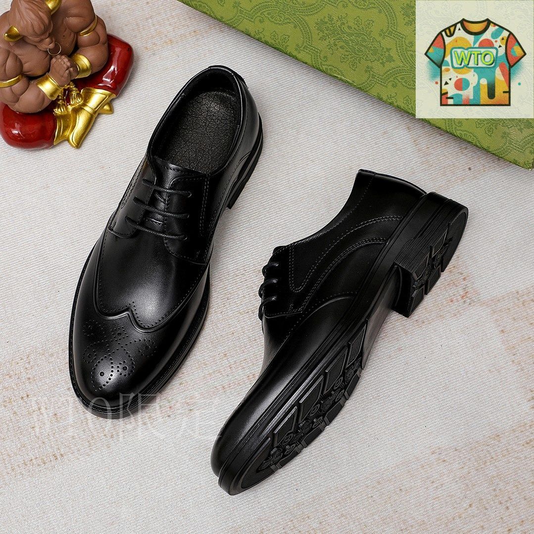 GUCCI メンズ　ブラックレザー ビジネスシューズ　フォーマル ギッザ gixx ビジネスシューズ メンズ 革靴 革 レザー 天然皮革
