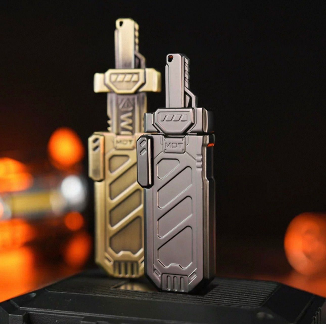 「正規品」KSFハンドスピナー　EDC フィジェットトイ　大馬士革鋼製 鋸歯裂孔の剣 EDC フィジェットトイ ハンドスピナー フィジェット