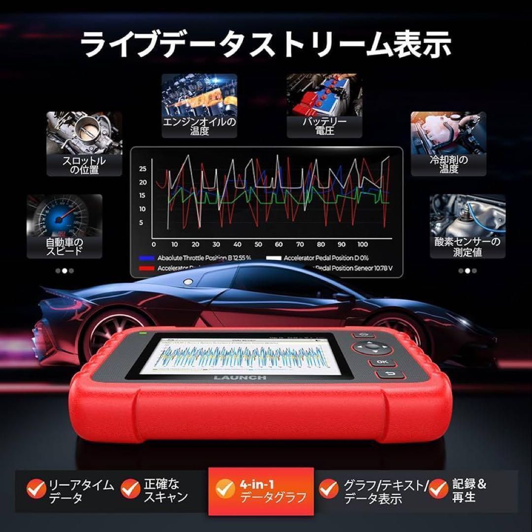 新品未使用】 OBD2 診断機 2024年版 エンジン/トランスミッション 国内 