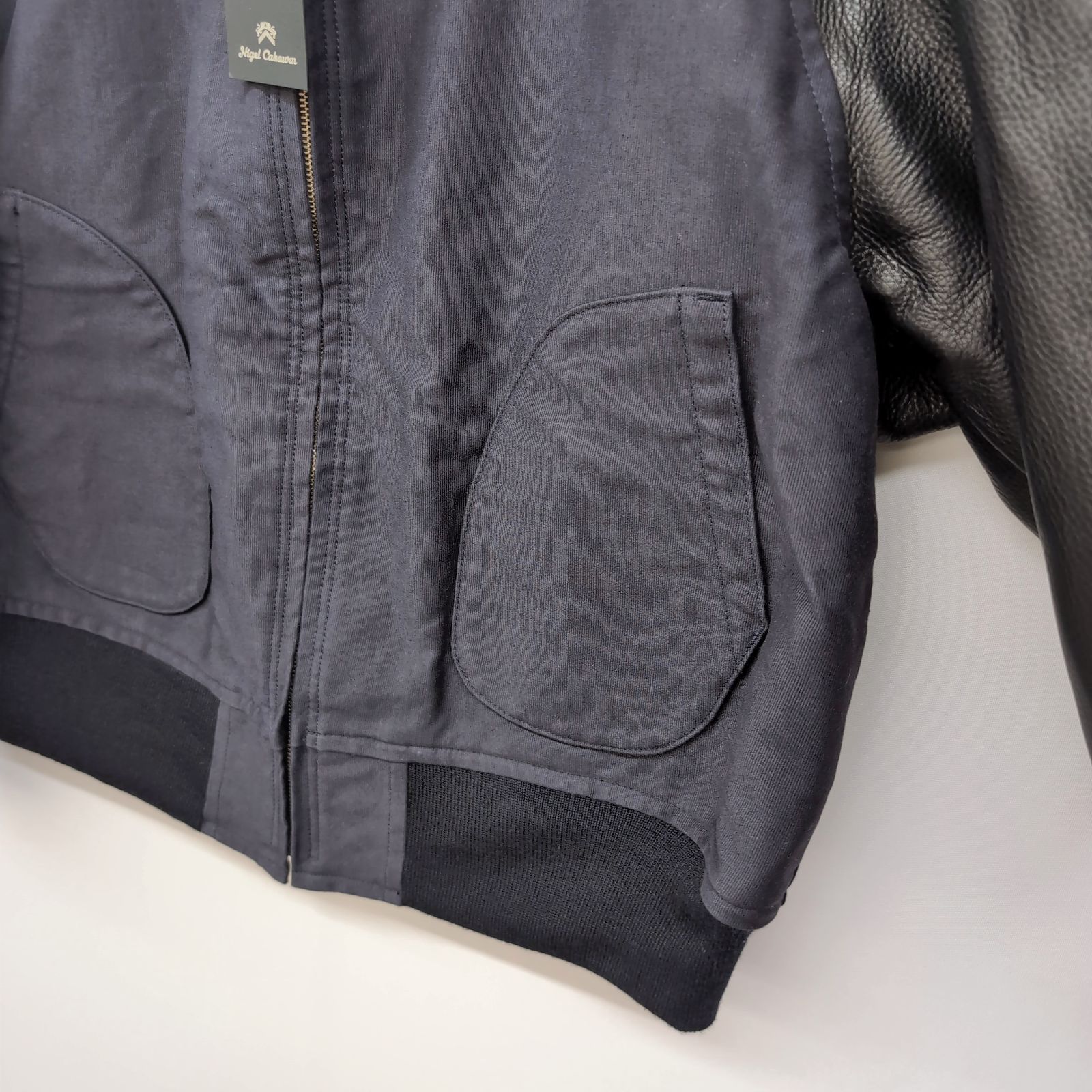 美品 希少✨️ナイジェル・ケーボンM42 デッキジャケット スタジャン レザー M 米海軍 × スタジャン》M-42 DECK JACKET – ナイジェル・ケーボン