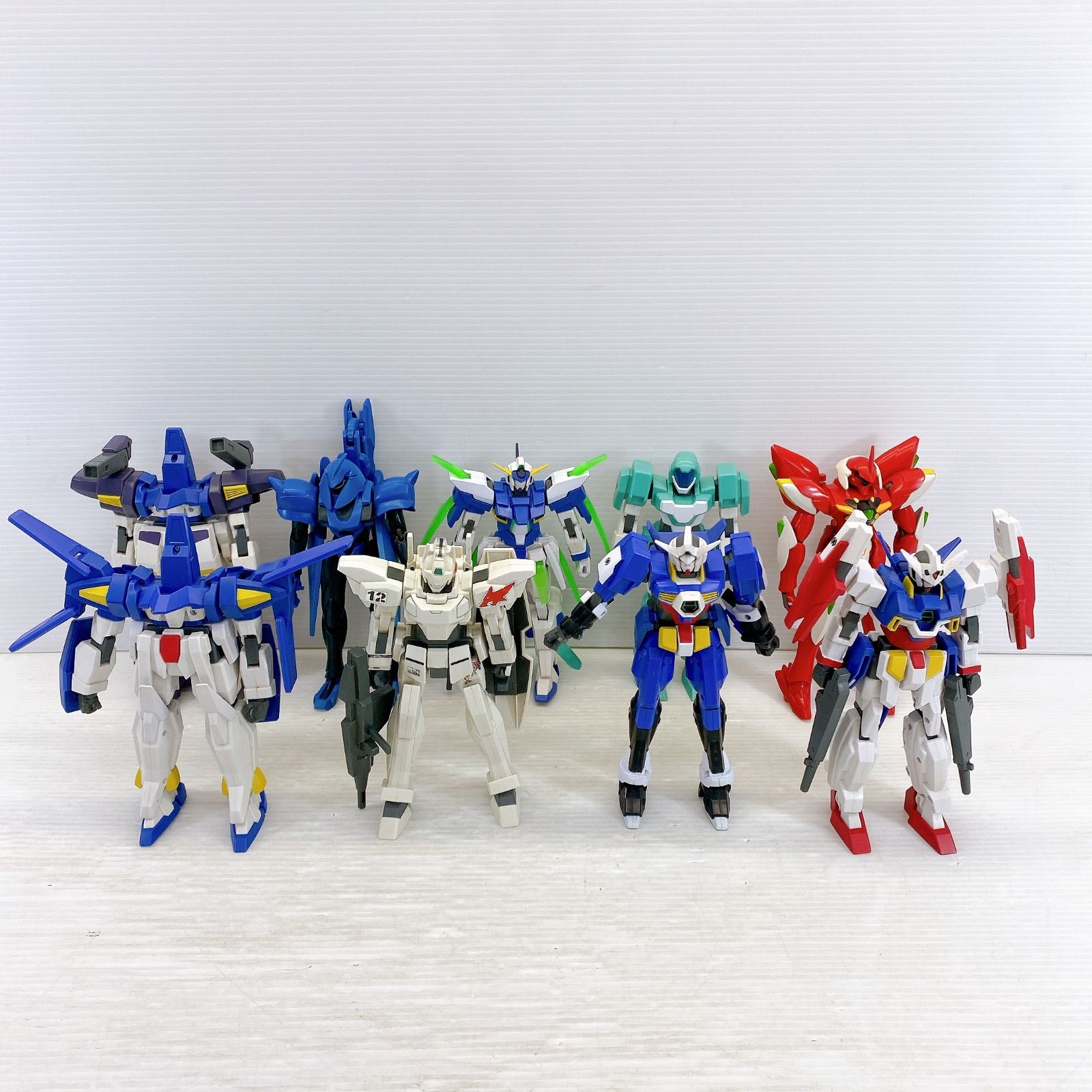 フィギュア まとめ売り ８体セット ガンダム ◇BANDAI 機動戦士ガンダムAGE ゲイジングビルダーシリーズ
