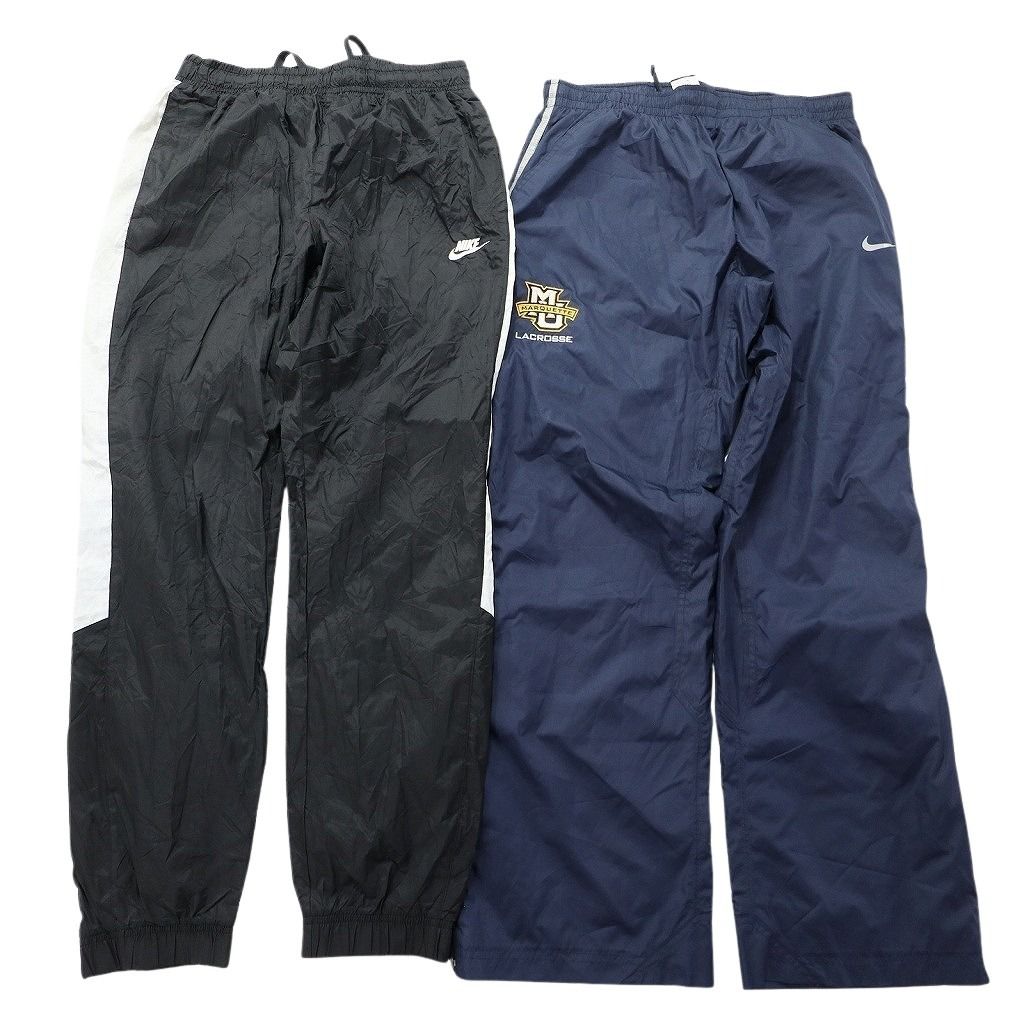 古着卸 ナイキ NIKE ウインドブレーカー パンツ 6枚セット メンズ M ライン スウォッシュ ナイロン 古着 NC0760