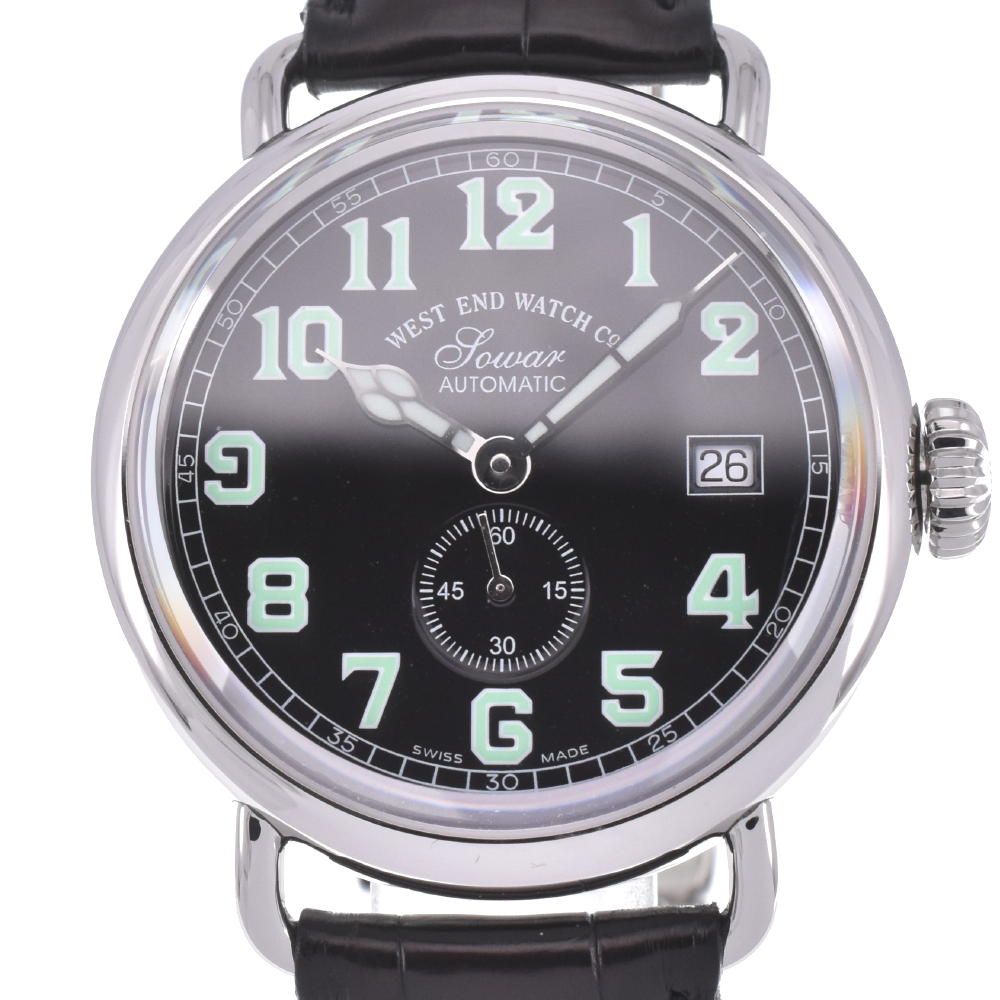 ウエスト エンド・ウォッチカンパニー WEST END WATCH CO. WE-6832.10.3245 ソワール 1916 デイト  スモールセコンド 自動巻き メンズ良品 R#124490 - メルカリ