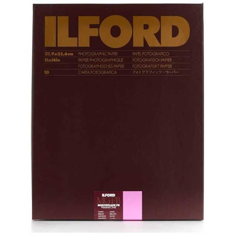 送料無料 ♥ 未開梱 イルフォード マルチグレードFBウォームトーン 1K 11X14 10BX MGFBWT1K11X1410BX