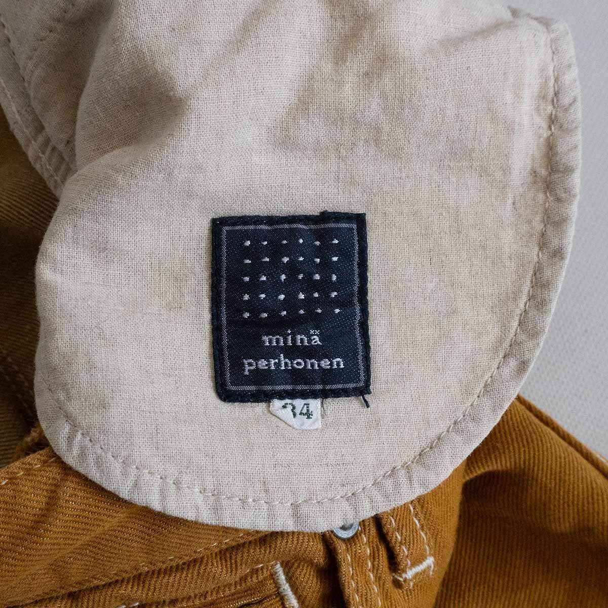 美品】mina perhonen【morning field pants】34 パンツ ミナ