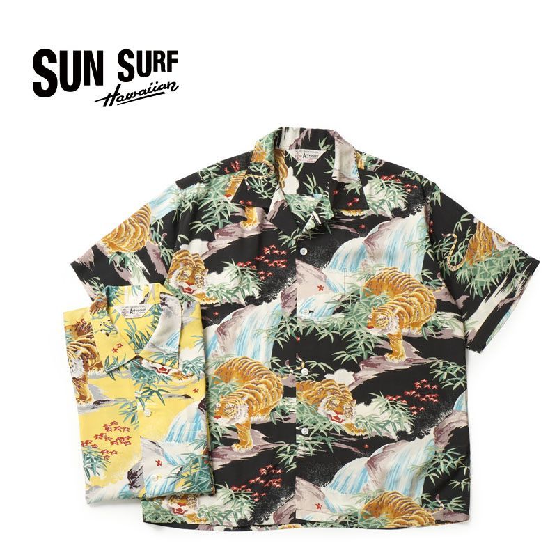 SUN SURF サンサーフ 半袖 アロハシャツ SPECIAL EDITION SASA TORA” SS39478