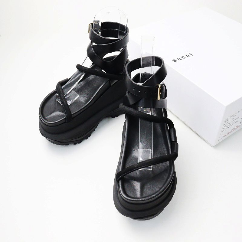 sacai サカイ チューブ ストラップ サンダル 【公式通販】