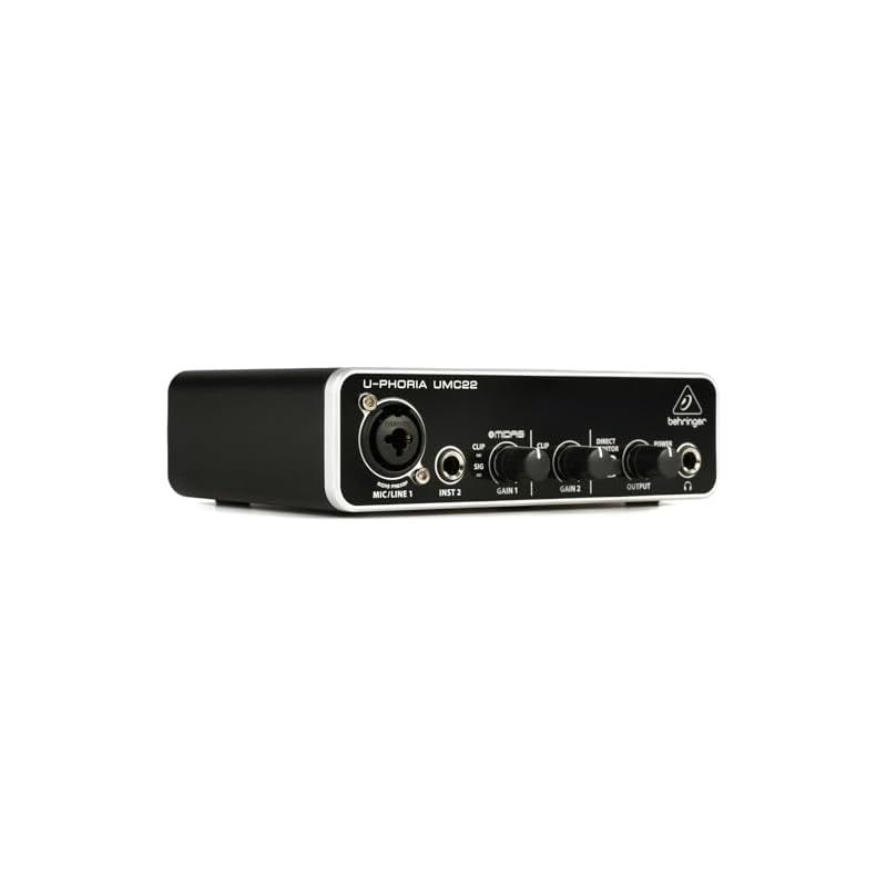 Behringer ベリンガー ベリンガー 2入力2出力 USBオーディオインターフェース UMC22 U-PHORIA 1