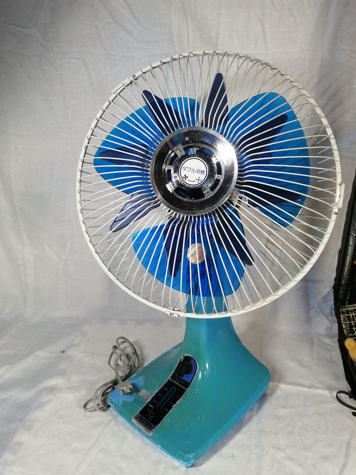 昭和レトロ 家電 HITACHI 日立 H-35FL さわ風 モダン 扇風機 日本製 昭和レトロ 家電 HITACHI 日立 H-35FL さわ風 モダン 扇風機 日本製