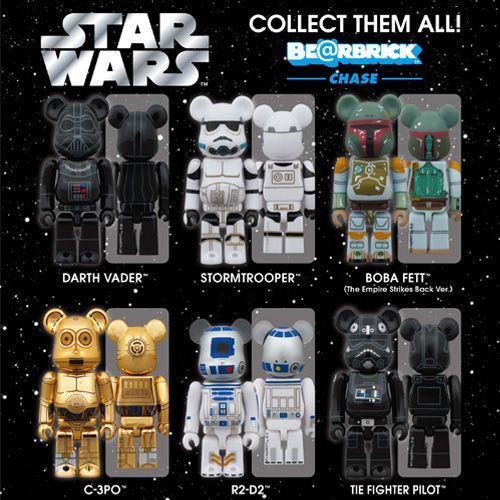 スター・ウォーズ ベアブリック BE@RBRICK CHASE STAR WARS
