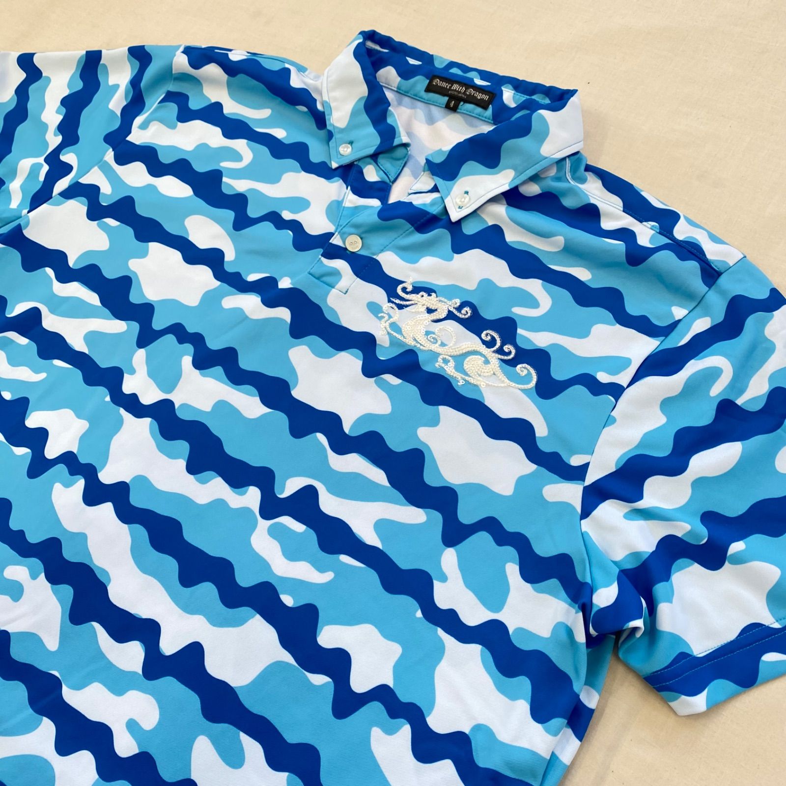 Dance With Dragon パイナップル柄シャツ サイズ4 Dance With Dragon パイナップル柄シャツ サイズ4 Dance With