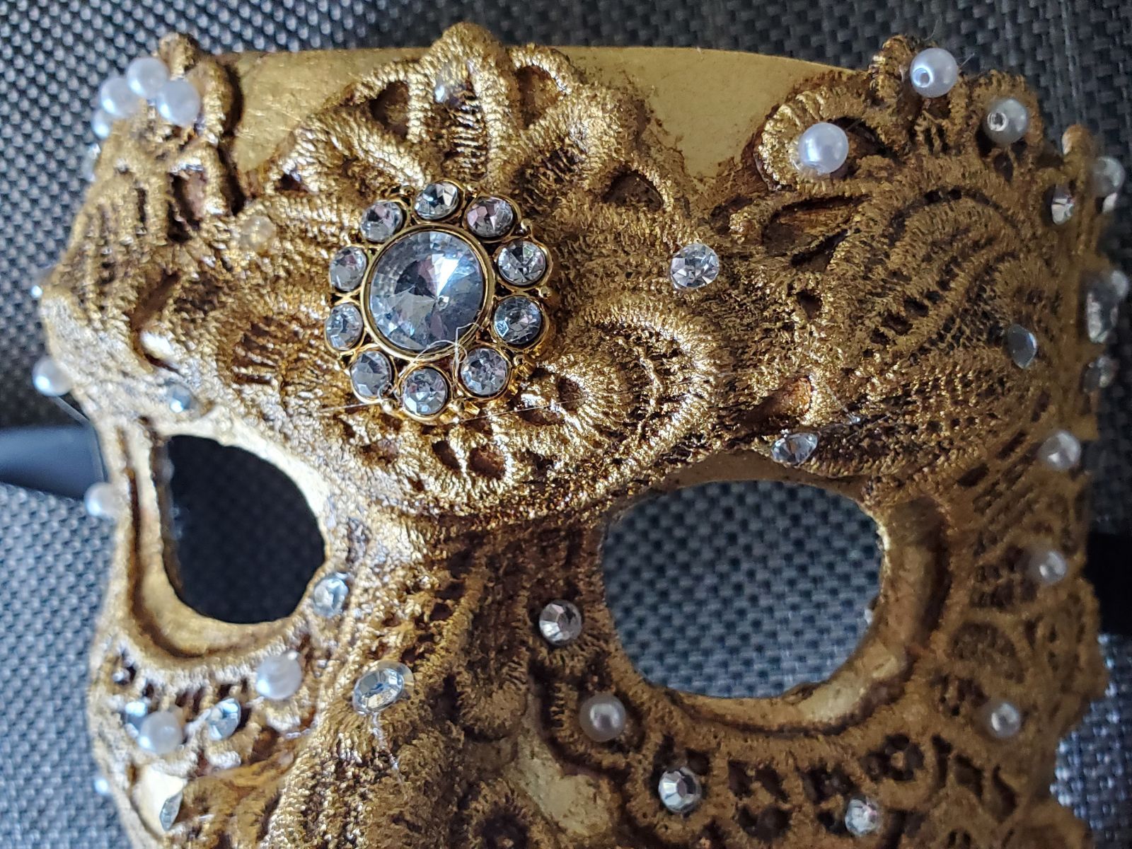 ベネチアンマスク Colombina Barocco Gold ベネチアンマスク