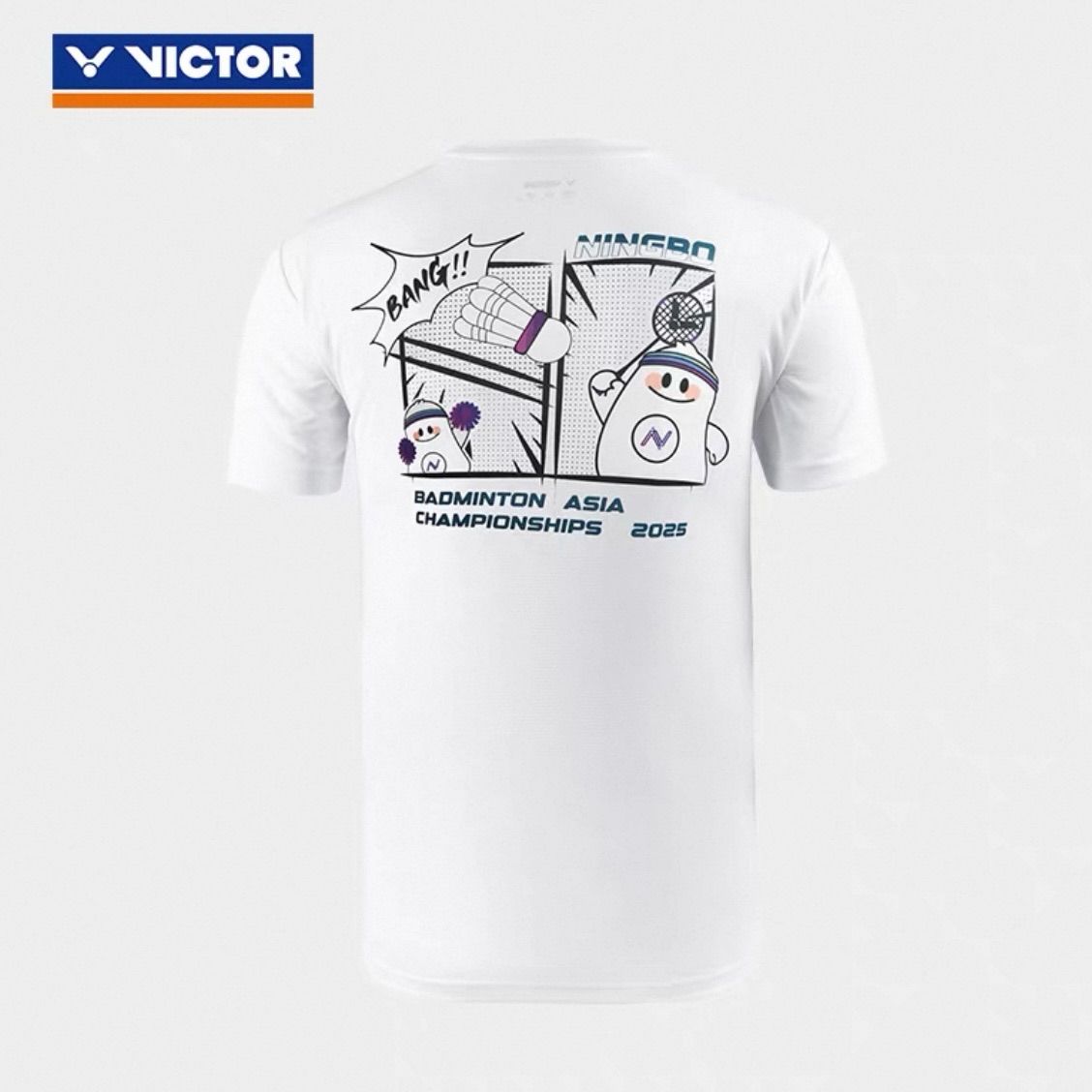 ﾊﾞﾄﾞﾐﾝﾄﾝ ｱｼﾞｱ選手権大会2025 記念Tシャツ【VICTOR】ユニセックス L