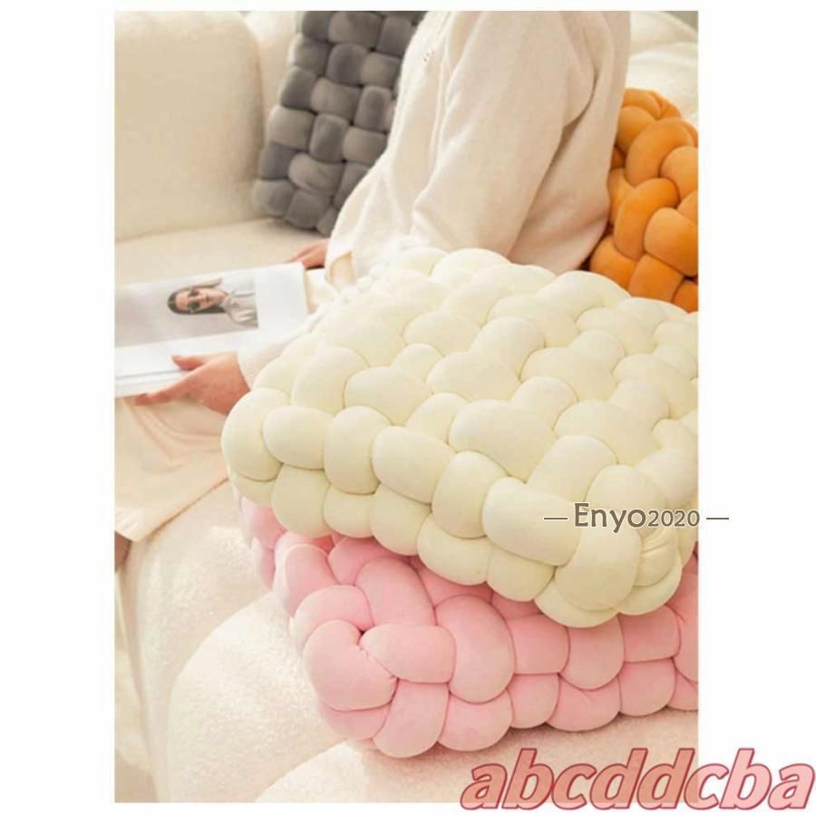 チャンキーニット クッション