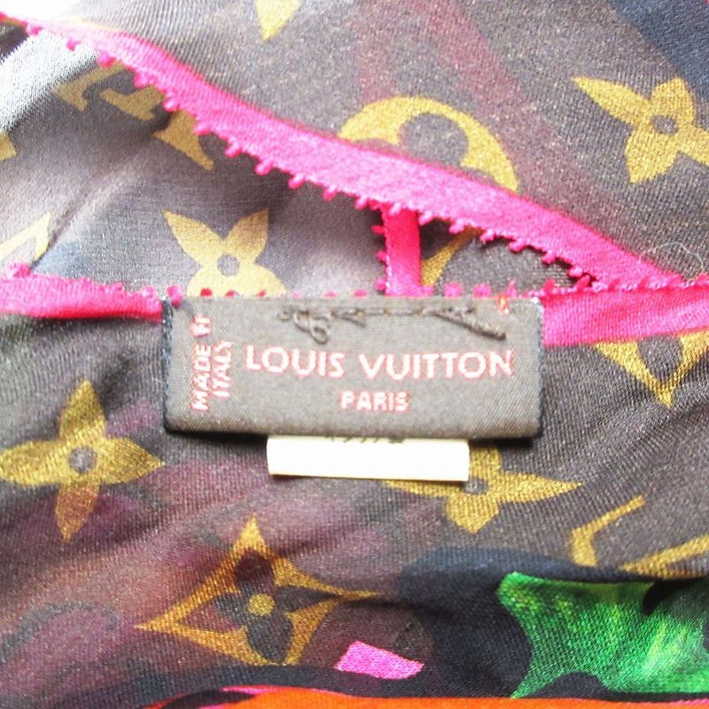 ルイヴィトン Louis Vuitton エシャルプ モノグラム ローズ