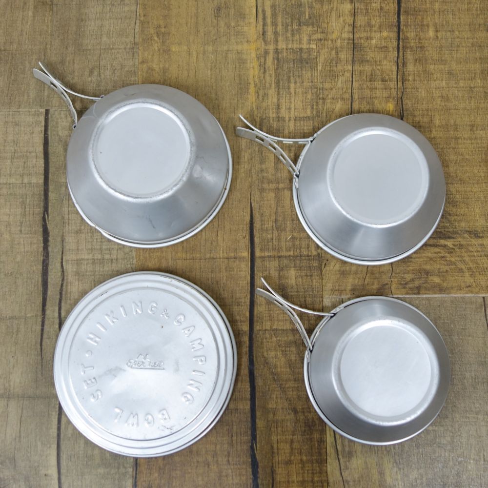 エバニュー EVERNEW ビンテージ コッヘル camping bowl set キャンピング ボウル セット 食器 ヴィンテージ アウトドア エバニュー EVERNEW ビンテージ コッヘル camping bowl se